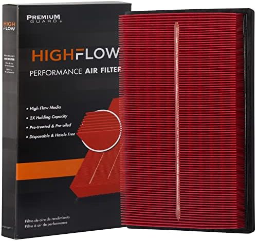 Highflow PA5786X, ביצועים גבוהים, מסנן אוויר חד פעמי משומן מראש | מתאים 2018-13 טויוטה RAV4, Avalon, 2017-12 קאמרי,